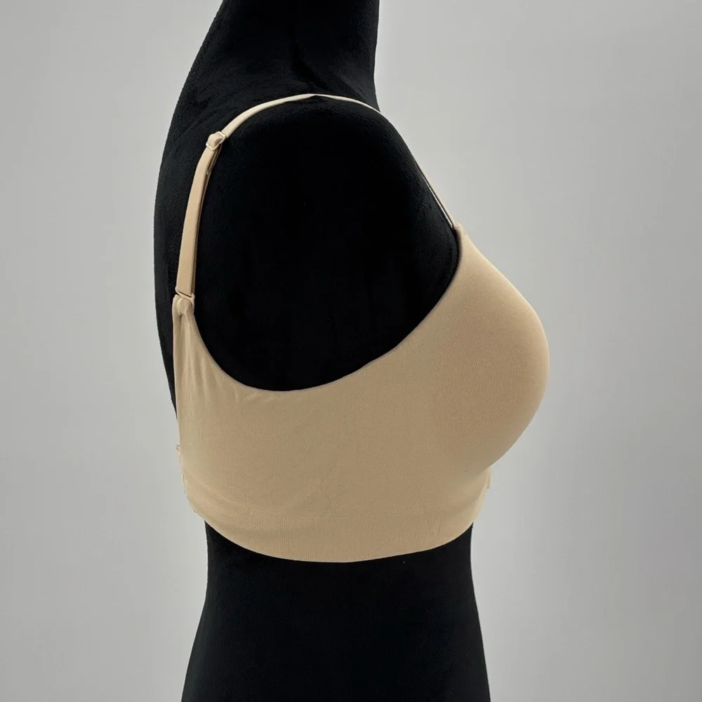 Truekind Supportive Comfort Wireless Shaping‎ Bra 2 pack in chai size S NWT
